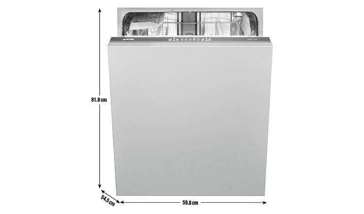 Standard size integrated deals dishwasher