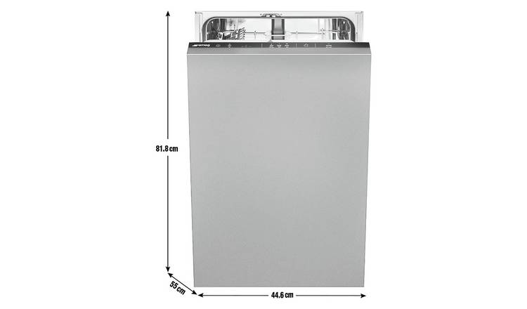 Smeg slimline outlet integrated dishwasher