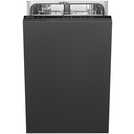 Smeg slimline deals integrated dishwasher