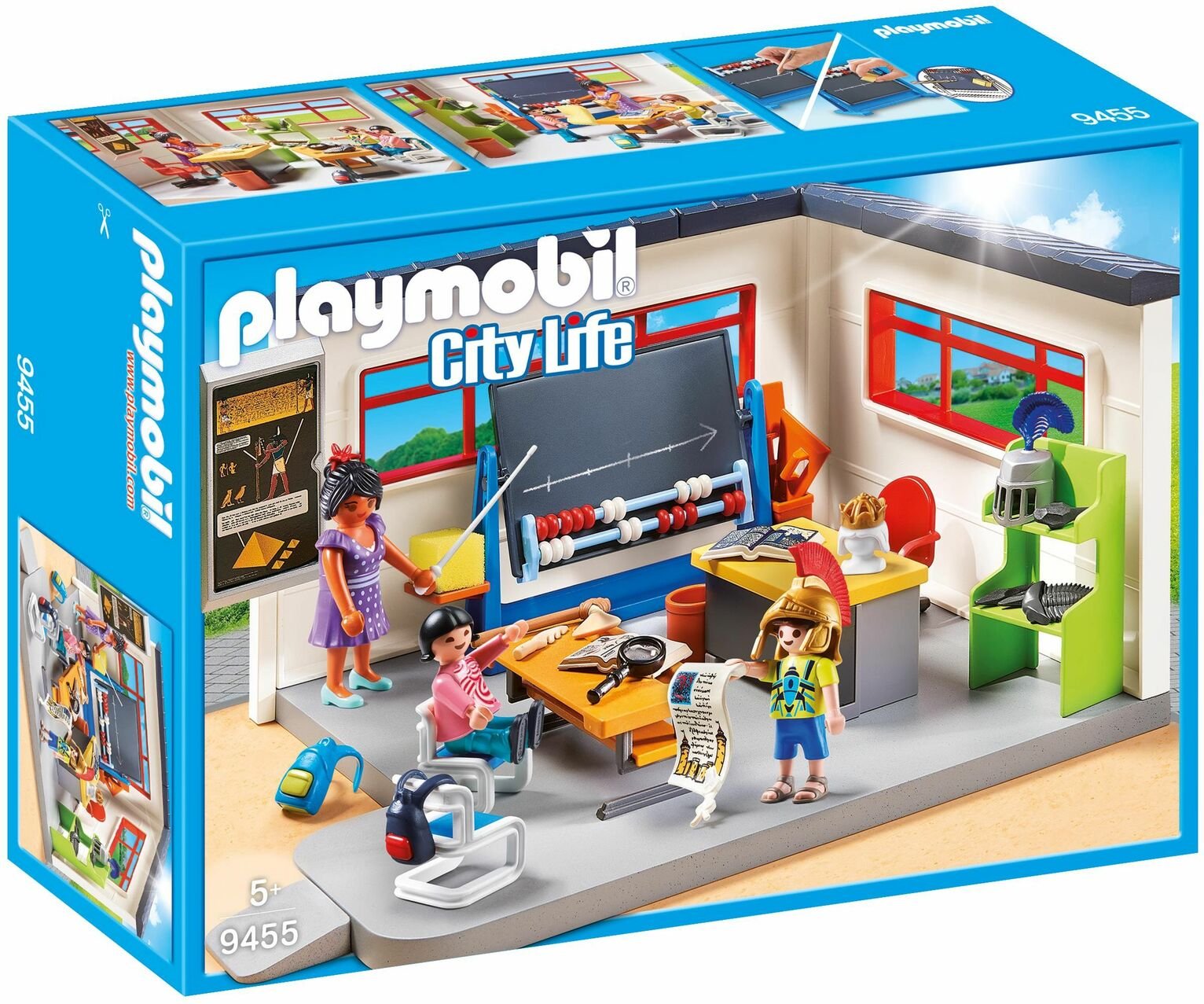 Playmobil 9455 City Life History Class Review