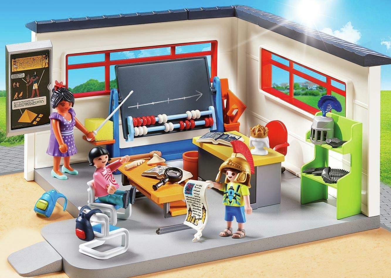 Playmobil 9455 City Life History Class Review