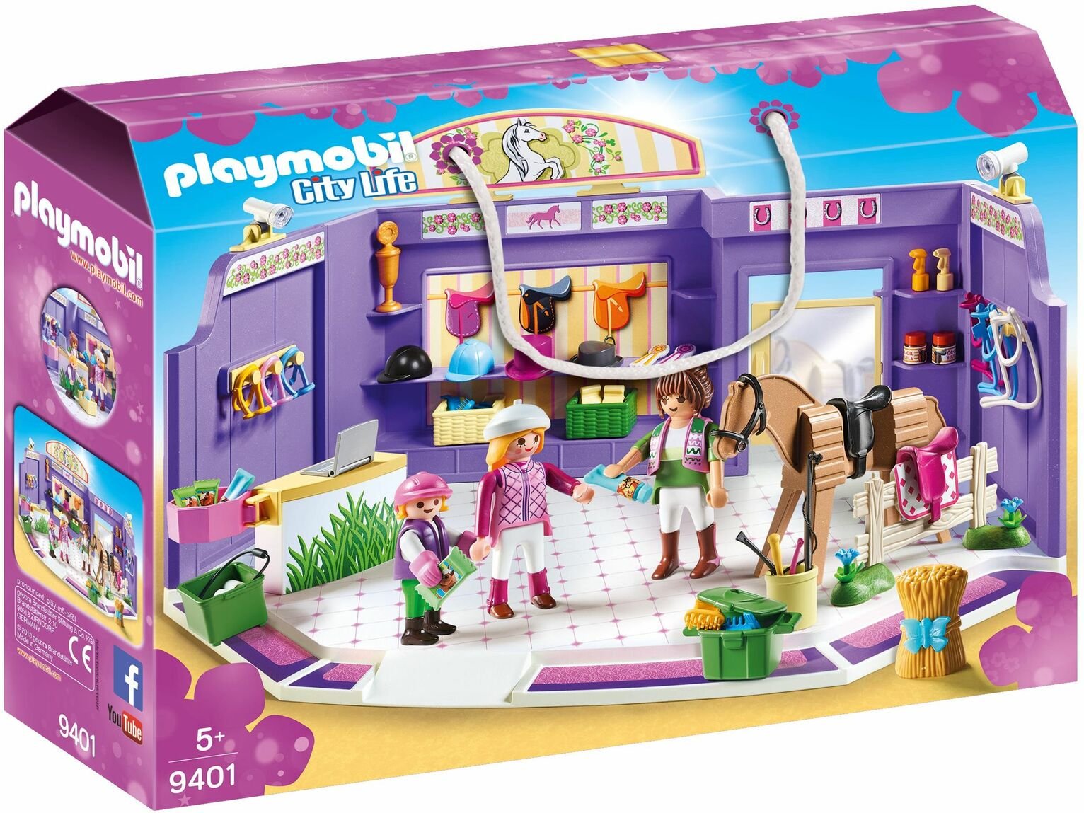 Playmobil 9401 City Life Horse Tack Shop Review