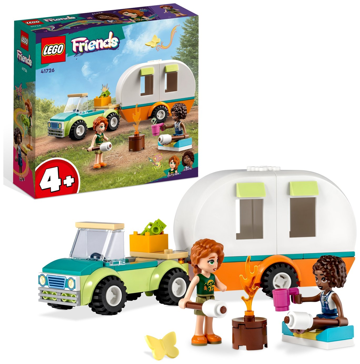 LEGO Friends Holiday Camping Trip Camper Van Toy Set 41726