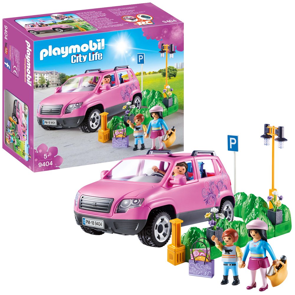 Playmobil 9404 City Life Family Car