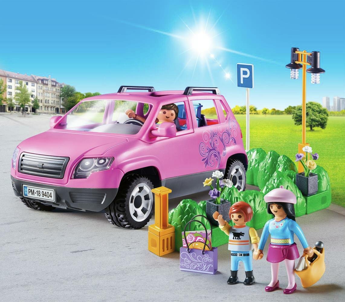 playmobil family car