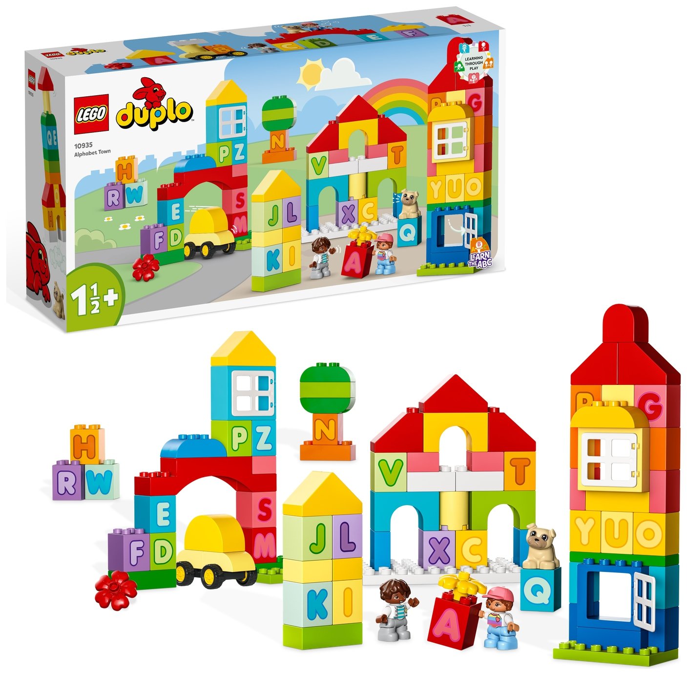 LEGO DUPLO Alphabet Town Educational Toys for Toddlers 10935