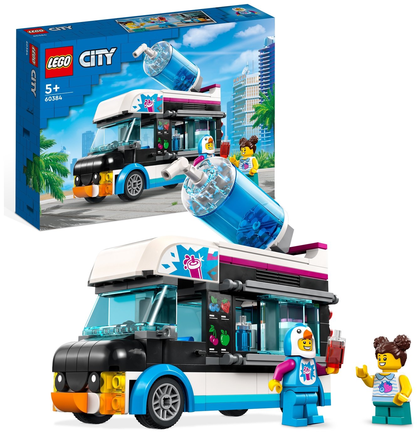 LEGO City Great Vehicles Penguin Slushy Van Truck Toy 60384 review