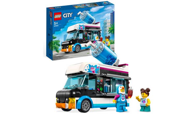 LEGO City Great Vehicles Penguin Slushy Van Truck Toy 60384