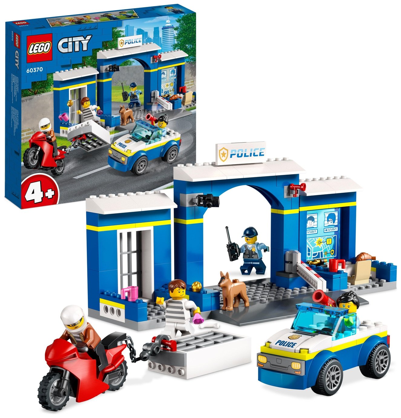 LEGO City Police Station Chase Set with Police Car Toy 60370 review