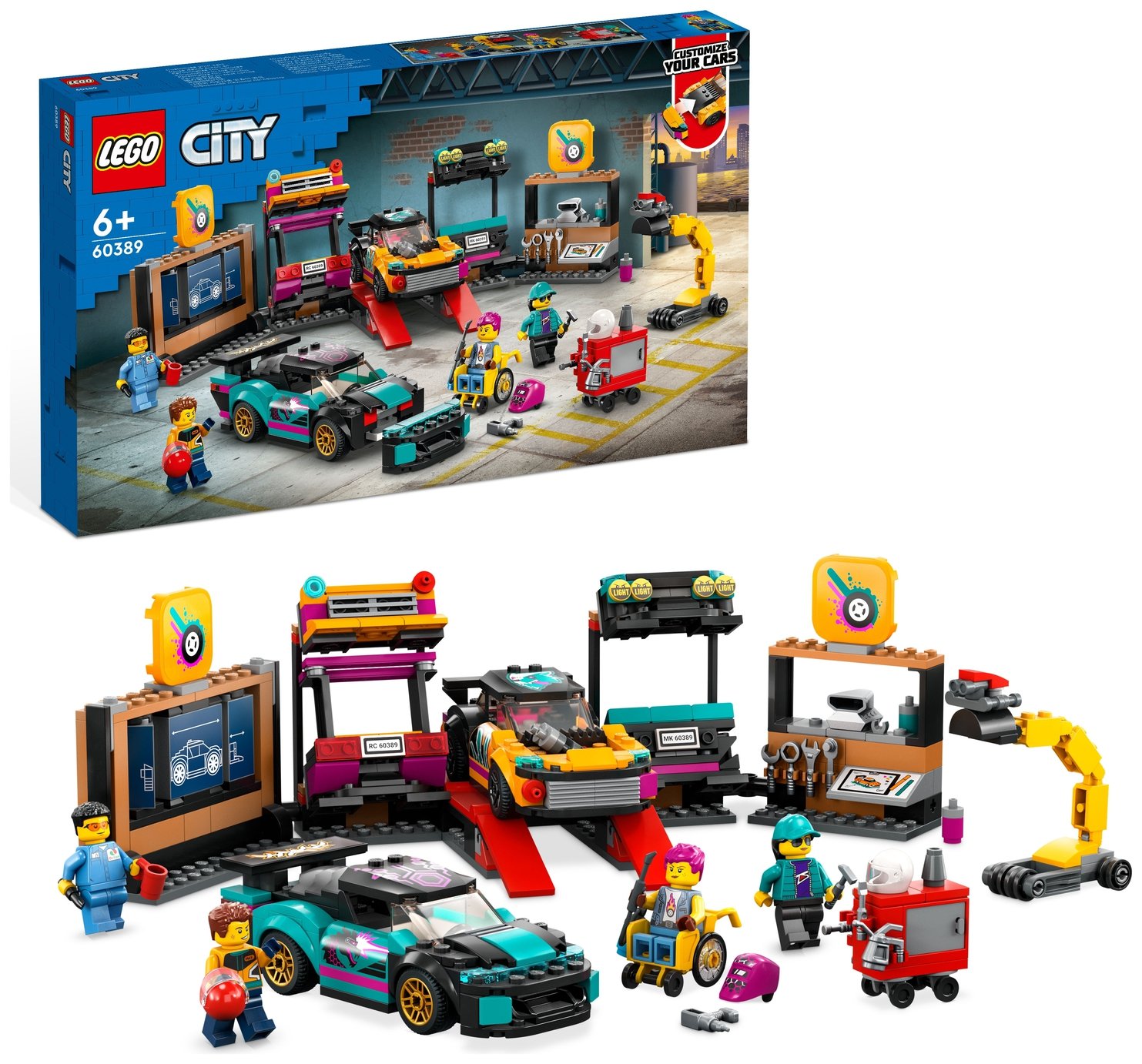 LEGO City Custom Car Garage Toy, Kids' Workshop Set 60389 review