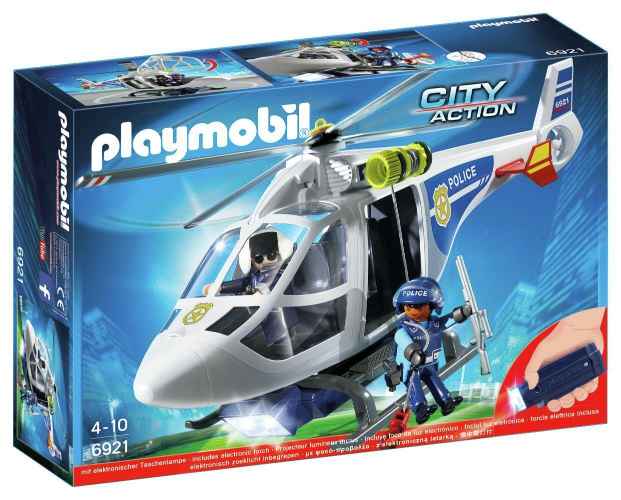 Playmobil 6921 City Action Police Helicopter Review
