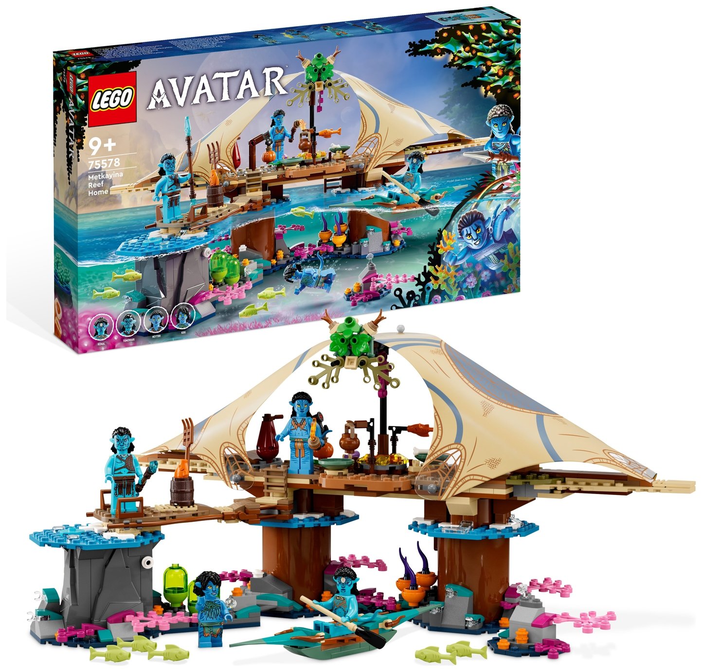 LEGO Avatar Metkayina Reef Home The Way of Water Set 75578 review