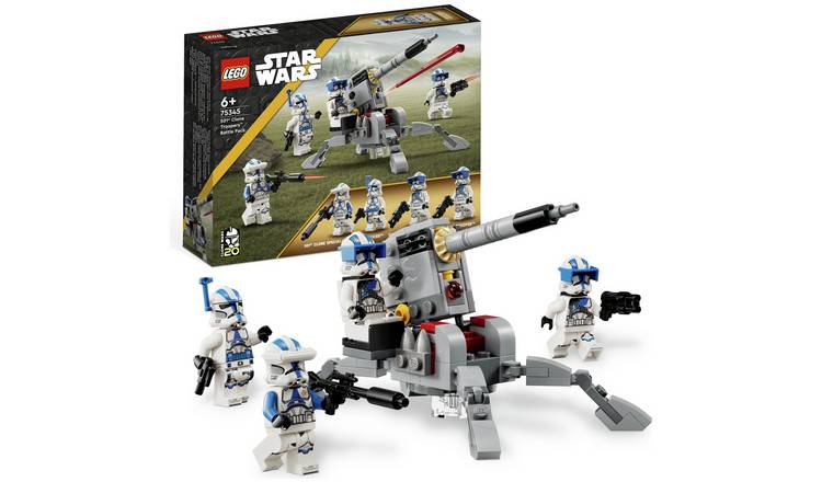 Buy LEGO Star Wars 501st Clone Troopers Battle Pack Set 75345 LEGO Argos