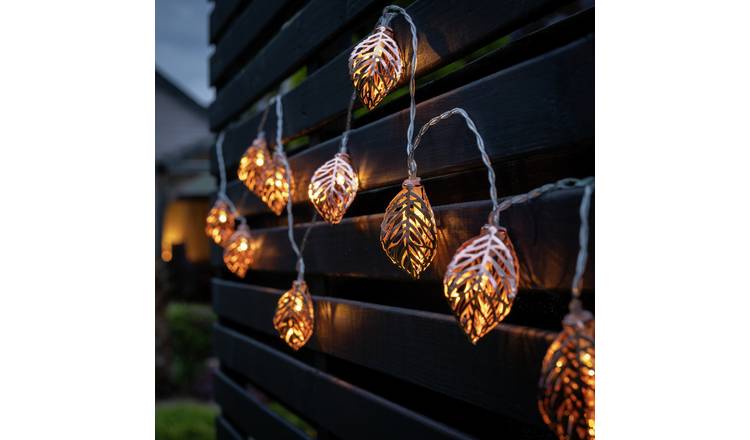 Led leaf deals string lights