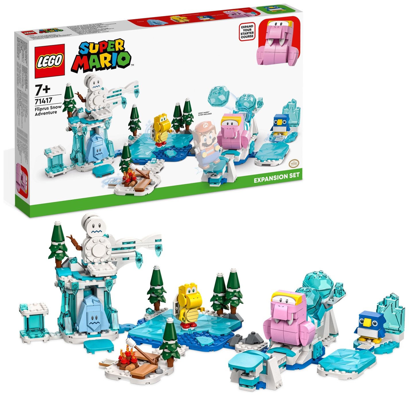 LEGO Super Mario Fliprus Snow Adventure Expansion Set 71417 review