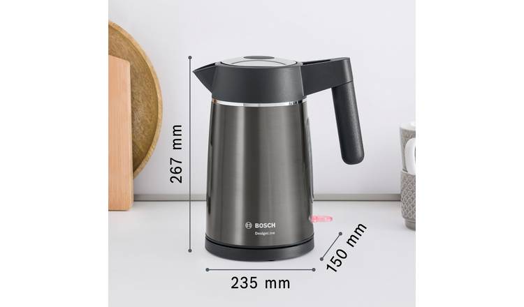 Buy Bosch TWK5P475GB Designline Ergo Kettle Anthracite Kettles