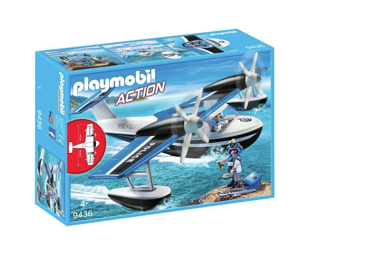 Playmobil 9436 Action Police Seaplane