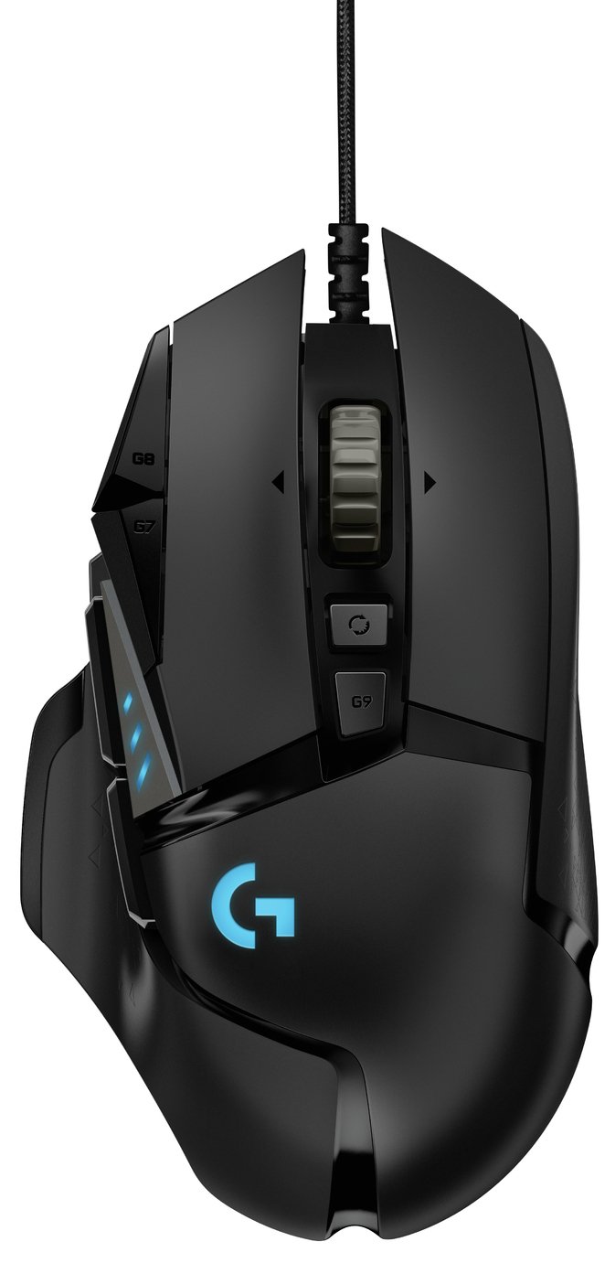 Logitech G502 Hero K/DA High Performance Gaming Mouse - Hero 25K Sensor,  16.8 Million Color LIGHTSYNC RGB, 11 Programmable Buttons, On-Board Memory  