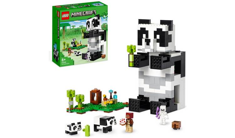 Buy LEGO Minecraft The Panda Haven Toy House with Animals