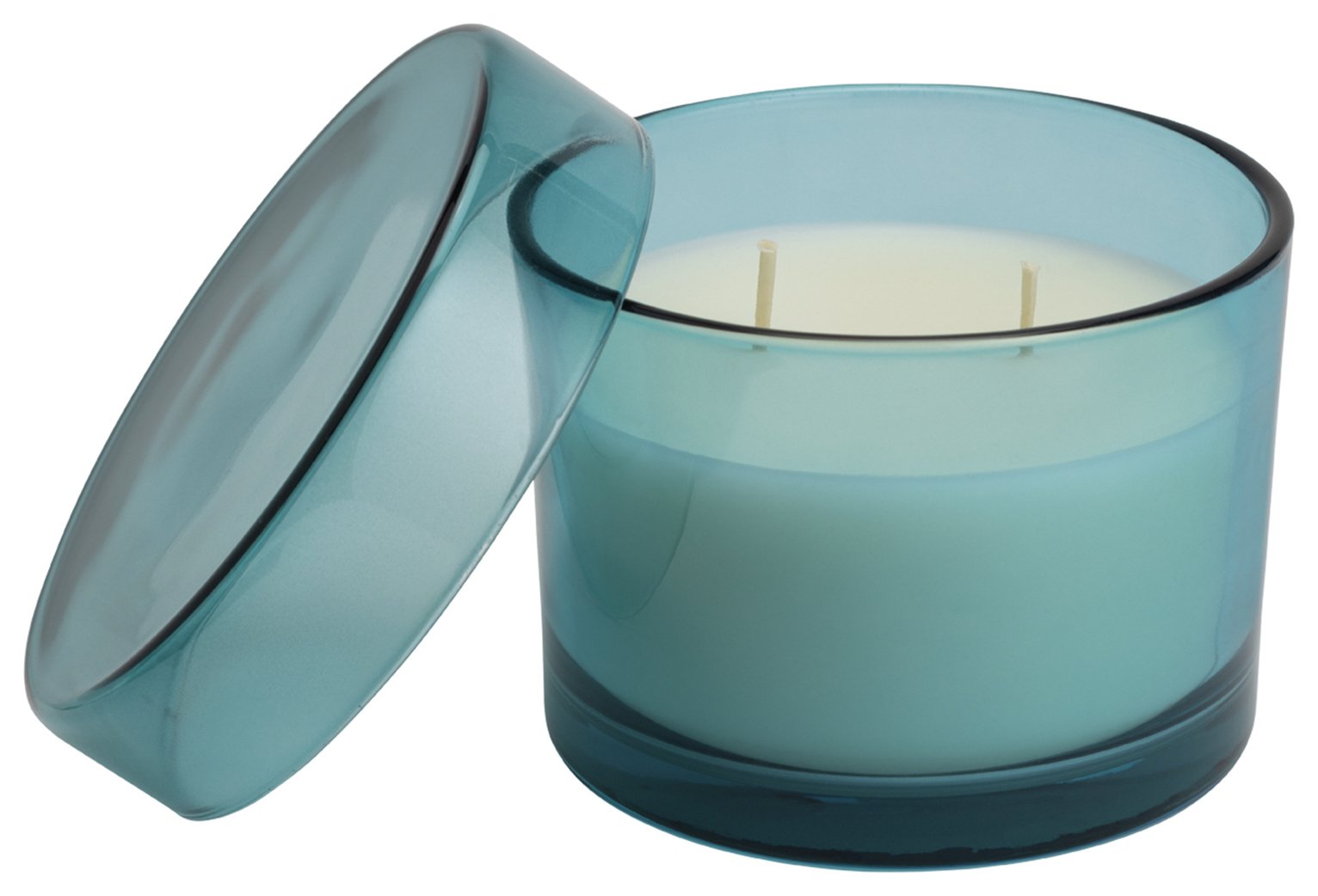 Habitat Large Multi Wick Candle - Sea Salt & Driftwood