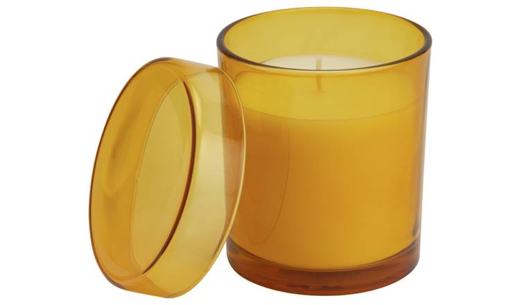 Habitat Small Candle with Lid - Patchouli & Amber