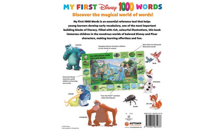 Buy Disney My First 1000 Words | Kids books | Argos