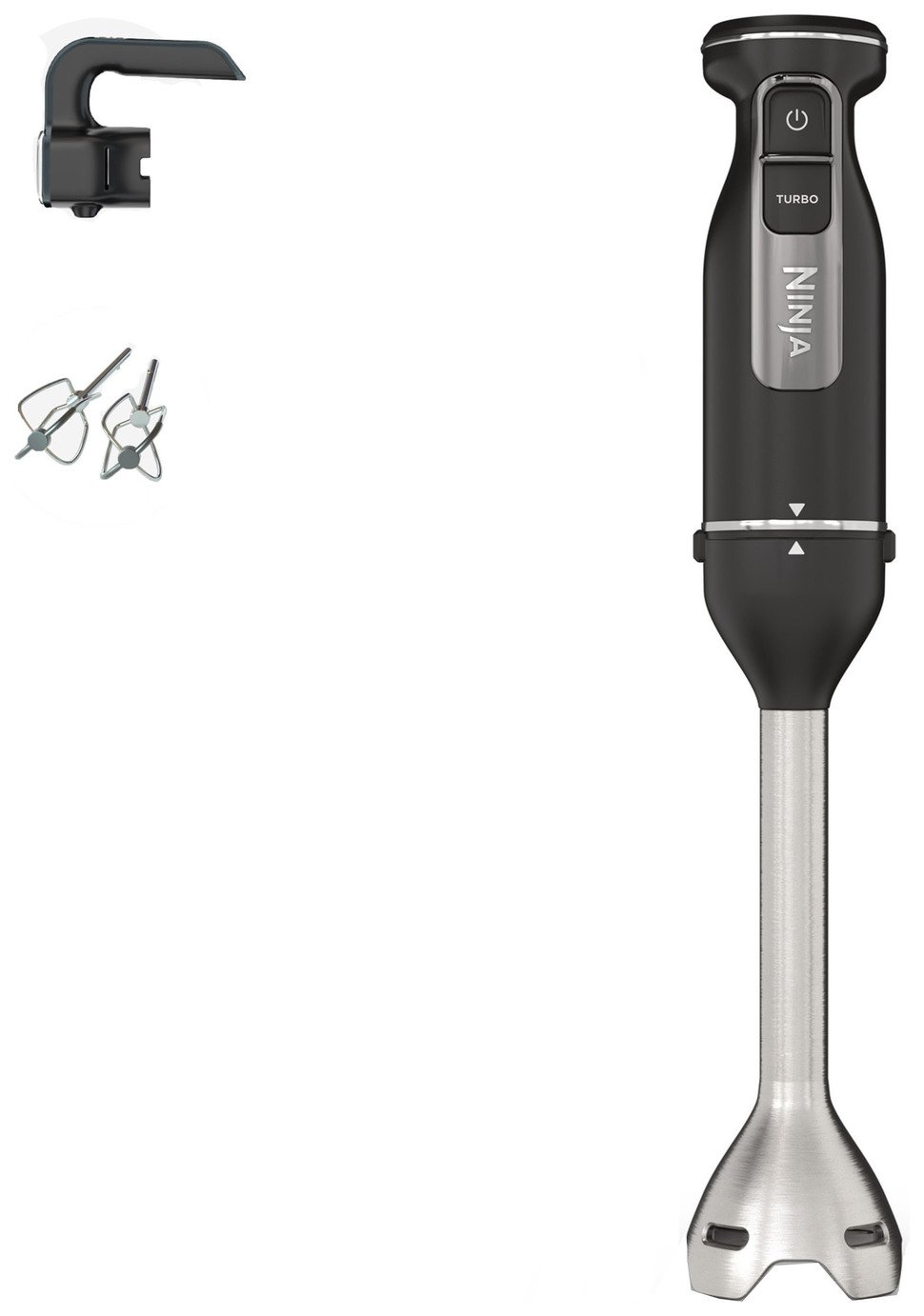 Ninja Foodi CI090UK 2-in-1 Hand Blender & Mixer - Black