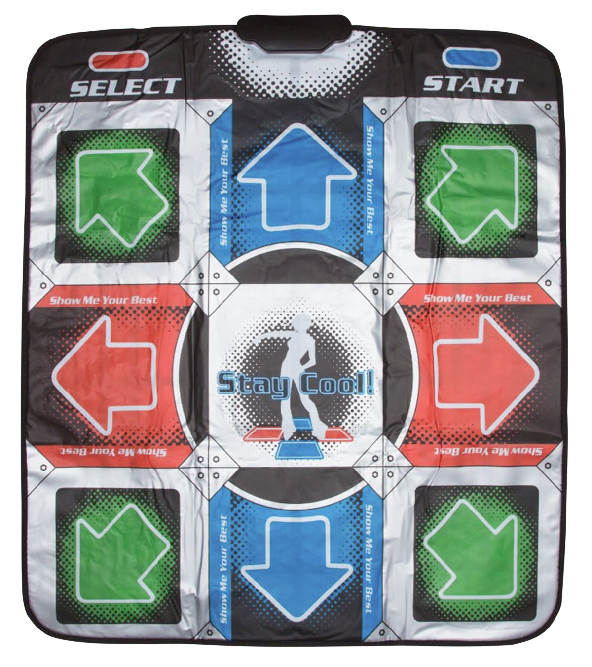 Plug and Play Retro Gaming Dance Mat with inbuilt Songs