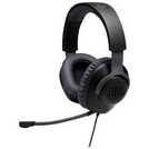 JBL Quantum 100 Surround Sound Multi Platform Wired Gaming Headset - Black  (Renewed)