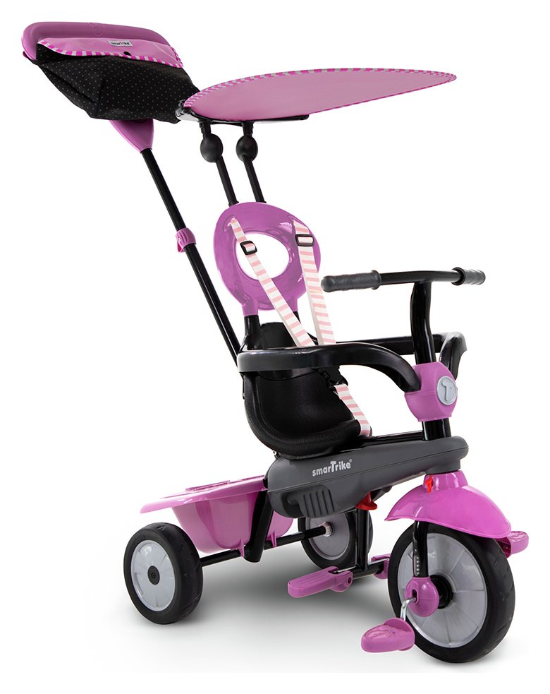 push along trike pink