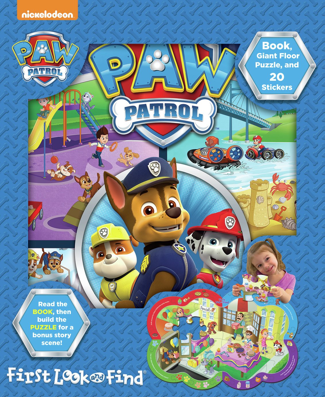 Nickelodeon PAW Patrol Look and Find Giant Puzzle