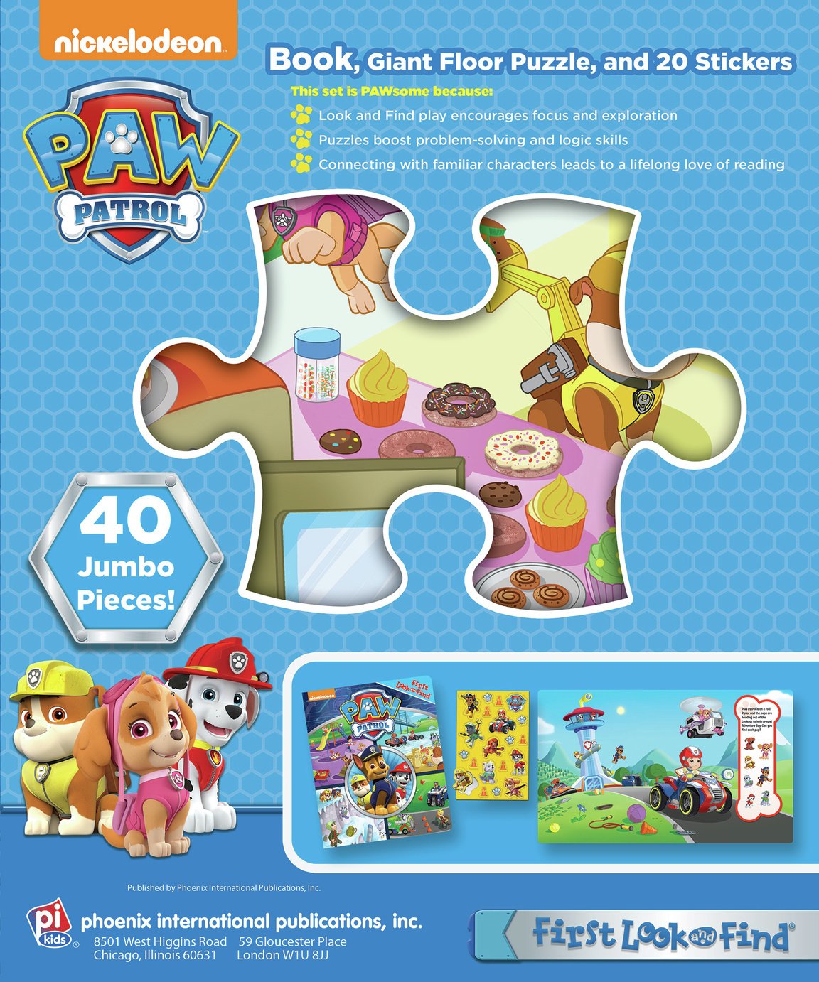 Nickelodeon PAW Patrol Look and Find Giant Puzzle Review