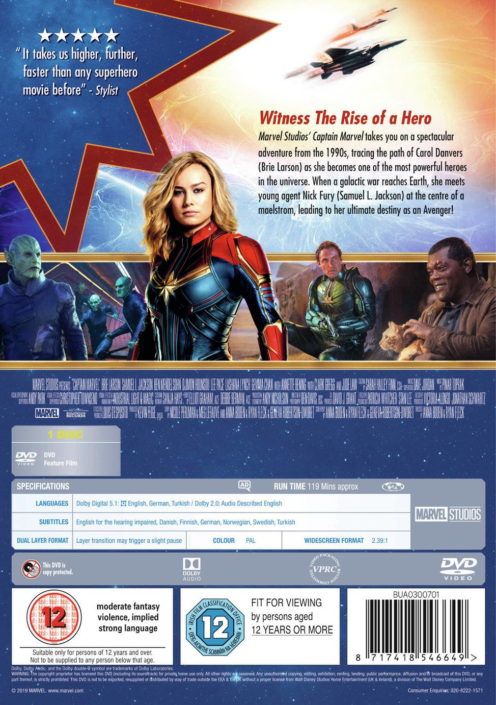 Captain Marvel DVD Review