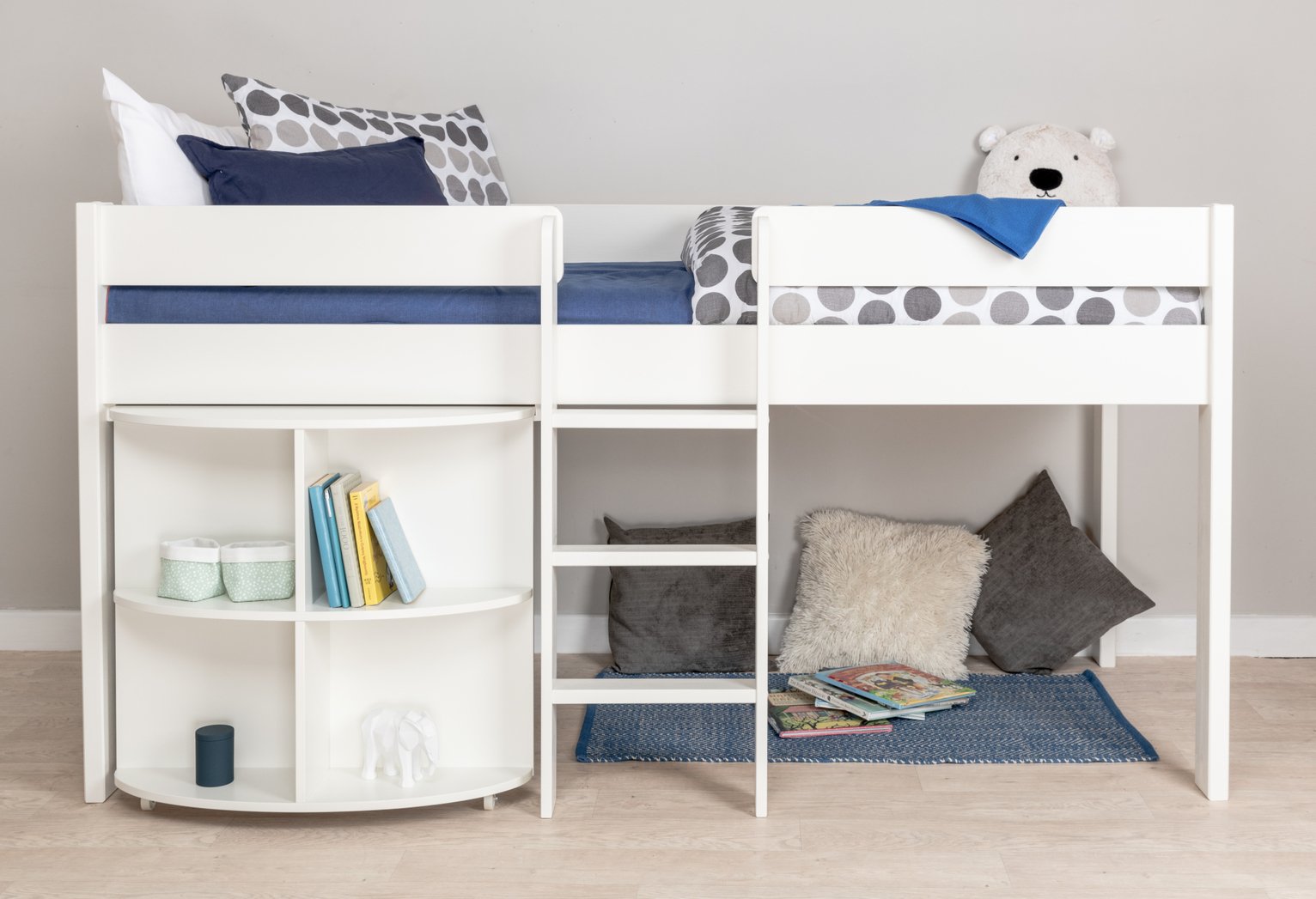 Stompa Mid Sleeper Bed, Desk and Mattress Review