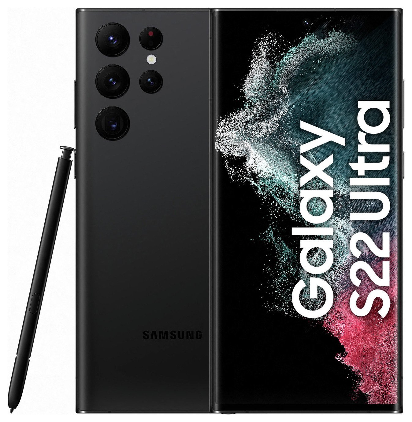 SIM Free Samsung S22 Ultra 5G 128GB Mobile Phone - Black