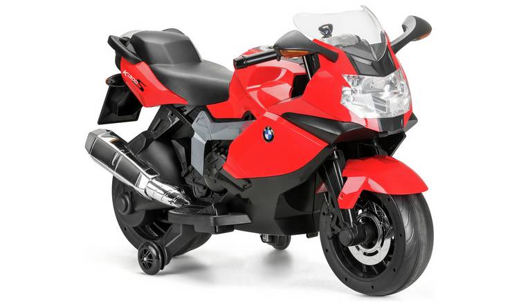 BMW 12V Battery Powered Ride On Bike - Red