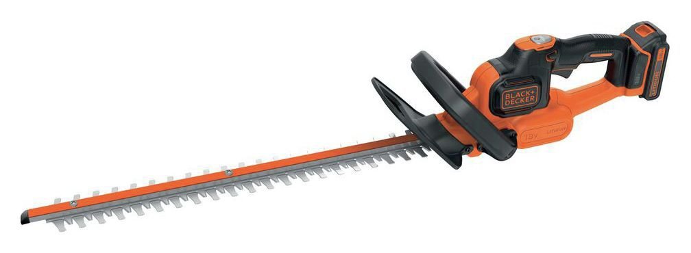 Black   Decker 45cm Cordless Hedge Trimmer - 18V