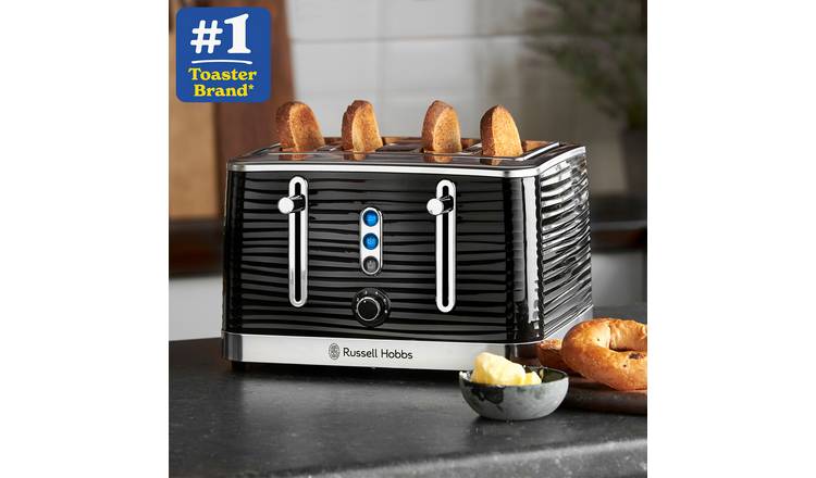 Russell hobbs inspire 4 slice clearance toaster