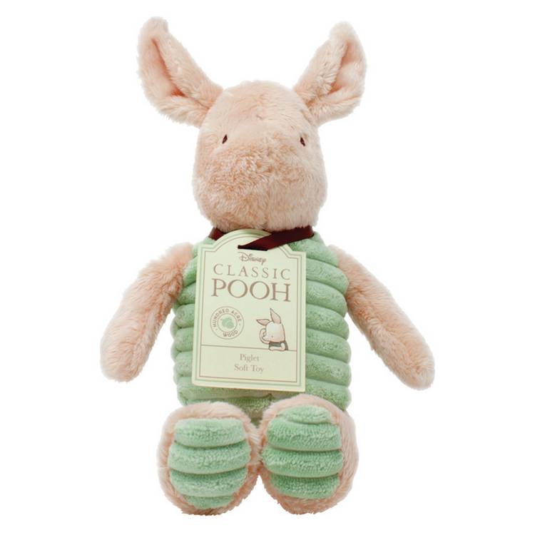 Disney Classic Piglet Soft Plush Toy 0
