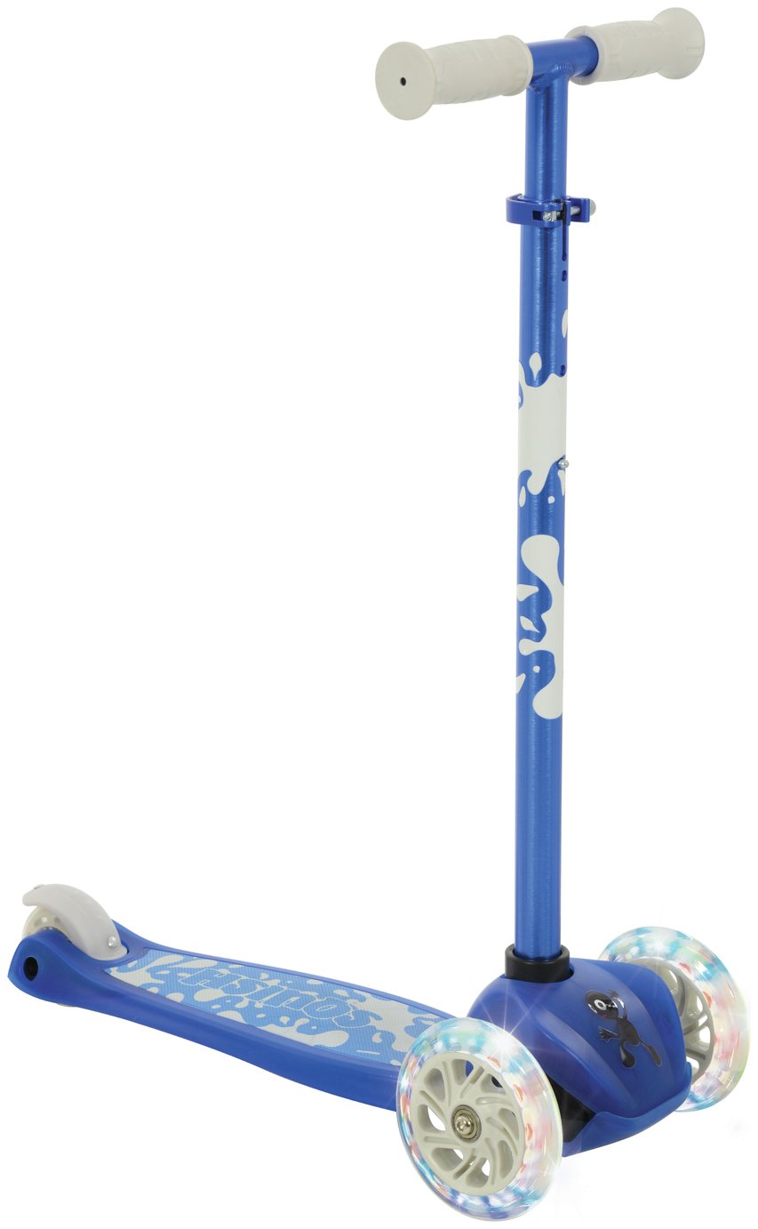 Squish Mini Flex LED Tilt Tri Scooter - Blue