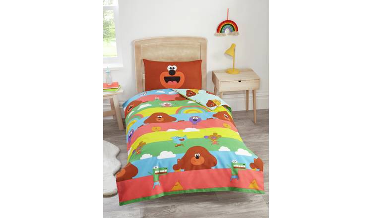 Hey Duggee & Friends Multicoloured Kids Bedding Set-Toddler