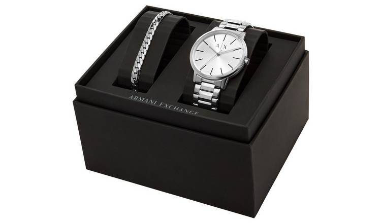 Armani watch shop and bracelet set