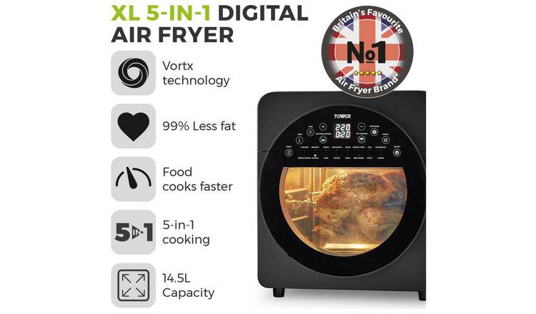 Tower t17005 air on sale fryer argos