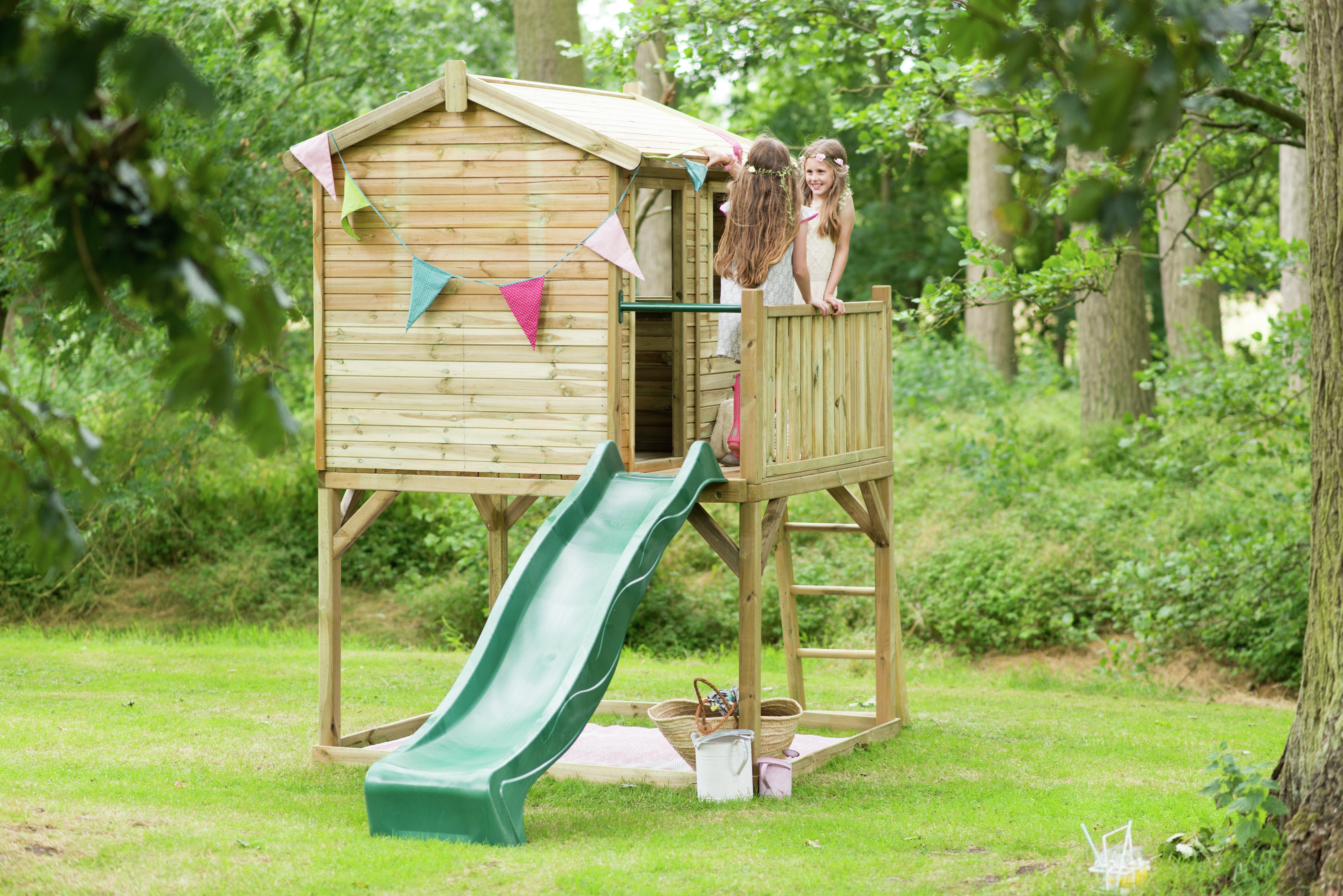 plum premium wooden adventure playhouse