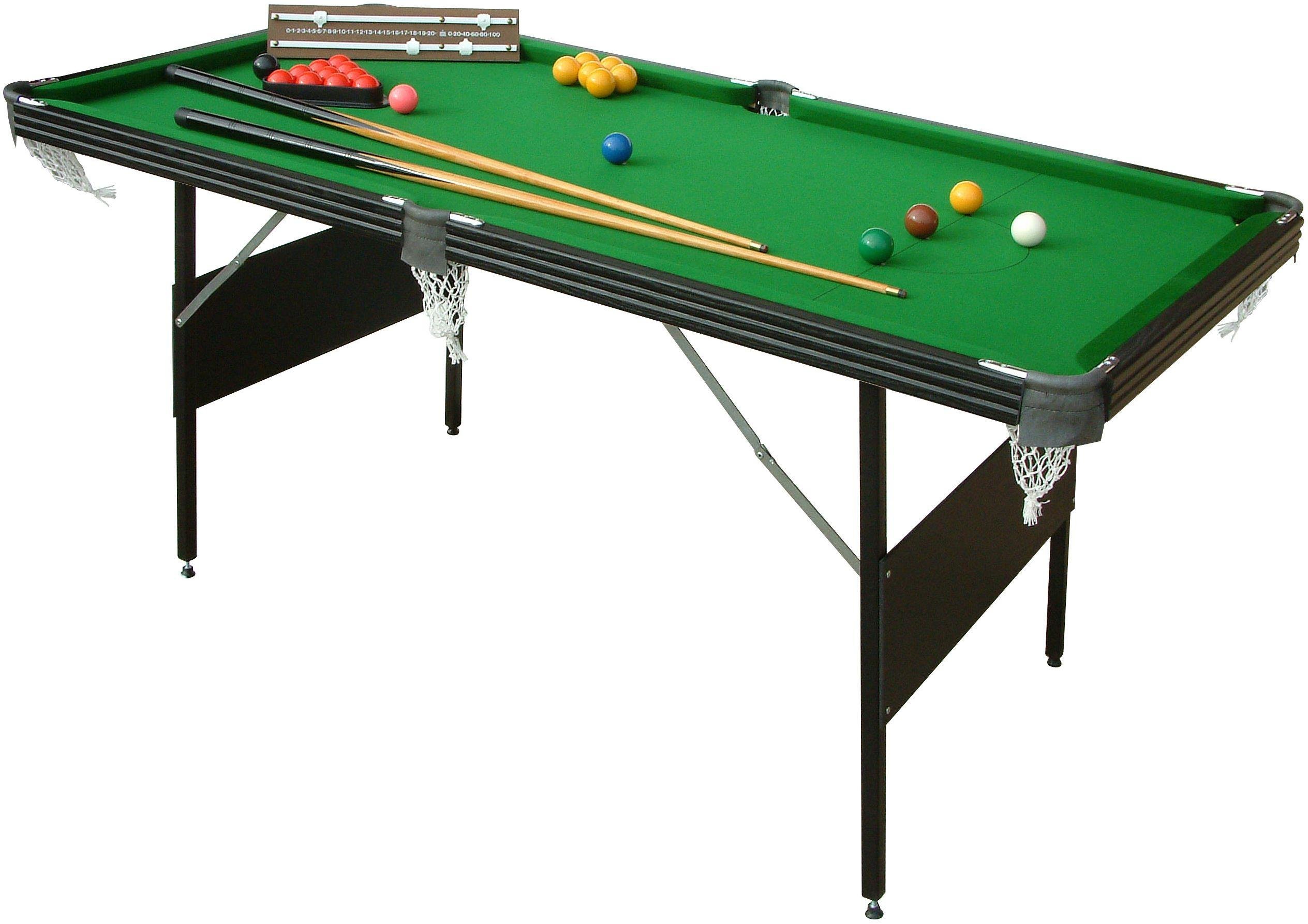 Mightymast Crucible 6ft Foldup Snooker/Pool Table.