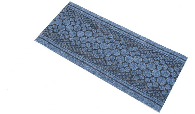 Pebbles Polypropylene Runner - 67x300cm - Blue