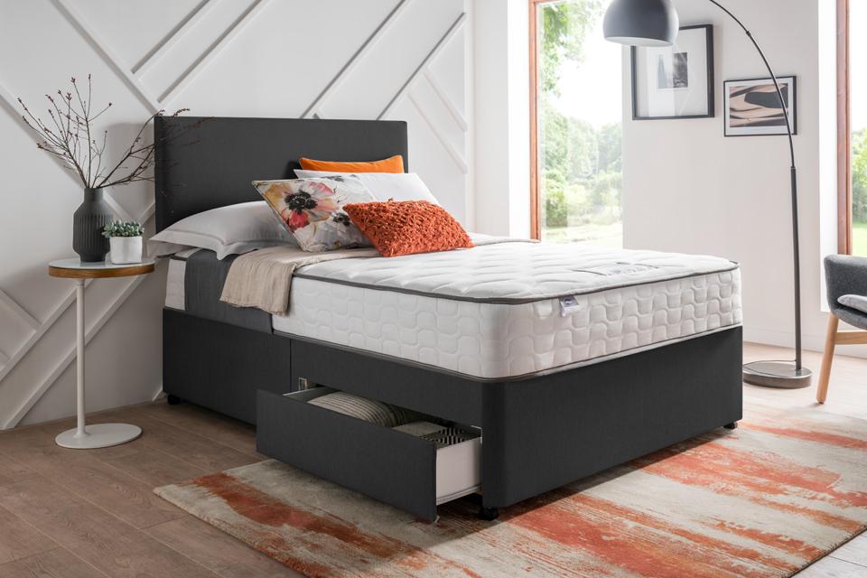 cheapest double bed mattress argos