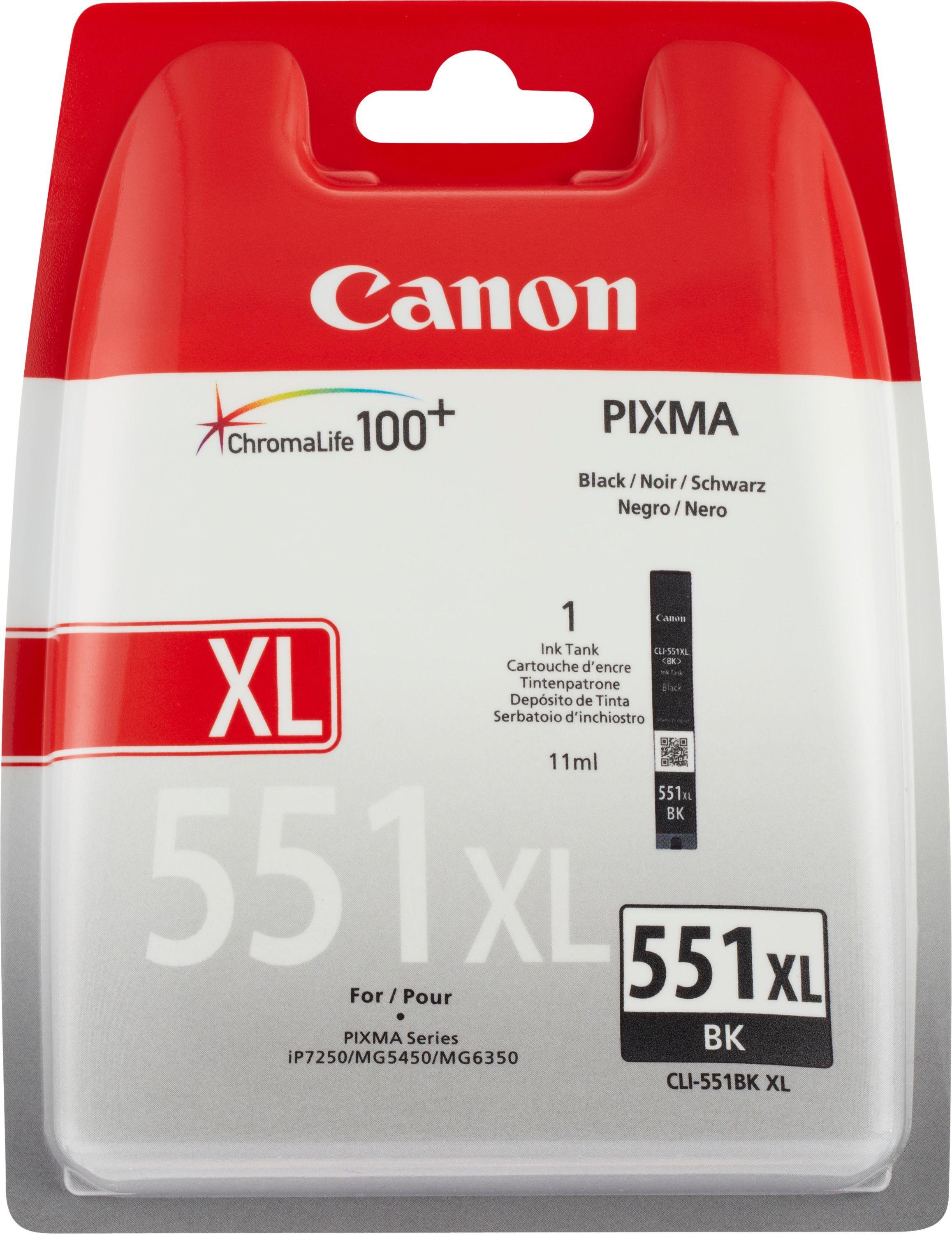 Canon CLl-551 XL Black Ink Cartridge