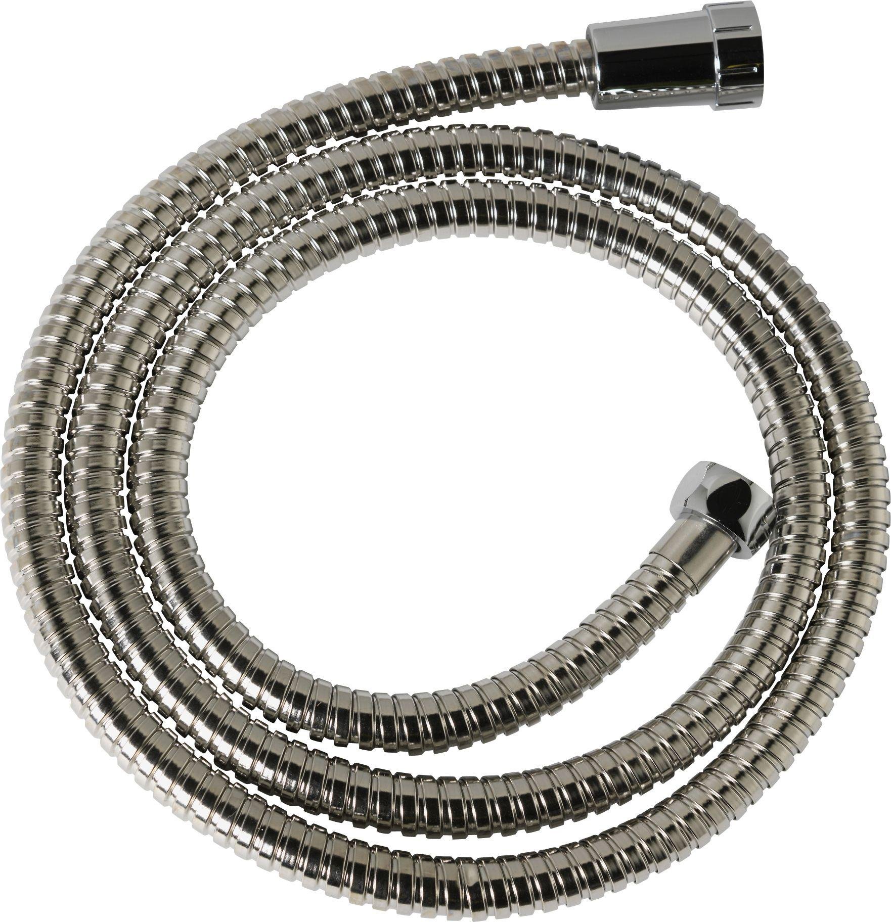 Argos Home Extendable 2m Stainless Steel Shower Hose