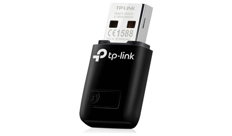 Buy Tp Link N300 Wi Fi Usb Adapter Tl Wn823n Usb Wi Fi Dongles Argos